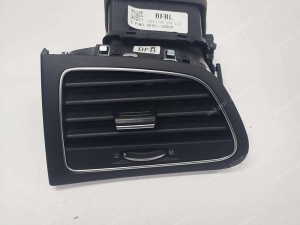 Renault Megane 4 Sol Havalandırma Izarası Difizörü 687616296R SP YP (DA126)