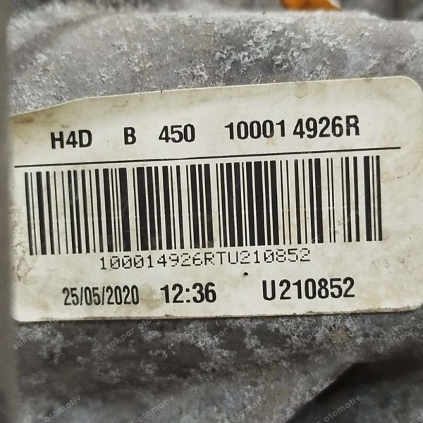 Renault Clio 5 1.0 Tce H4D Motor Komple 8201720530 100014926R SP HP (GB110)