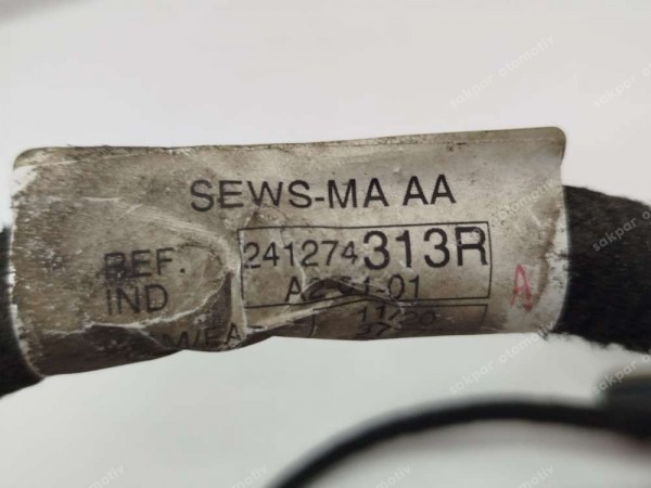 Renault Clio 5 Sol Arka Kapı Tesisatı Kablosu 241274313R SP (ZB126)