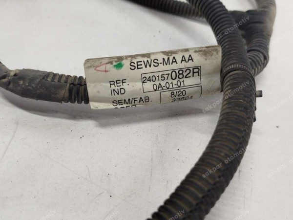 Renault Clio 5 Arka Tampon Park Sensörü Tesisatı Komple Orj 240157082R SP (ZA126)