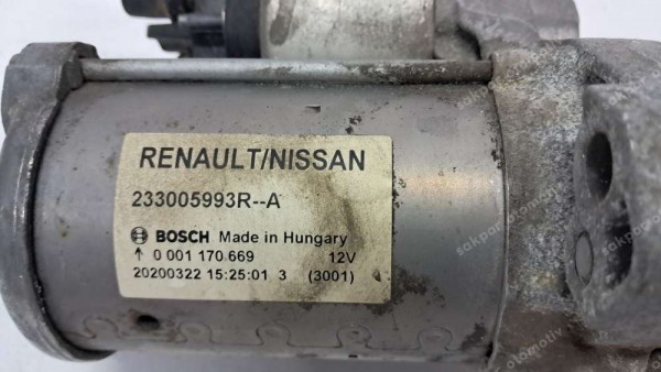 Renault Clio 5 Marş Motoru 233005993R SP (HA-130)