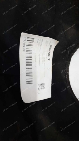 Renault Megane 4 Sessizleştirici 673510433R SP (