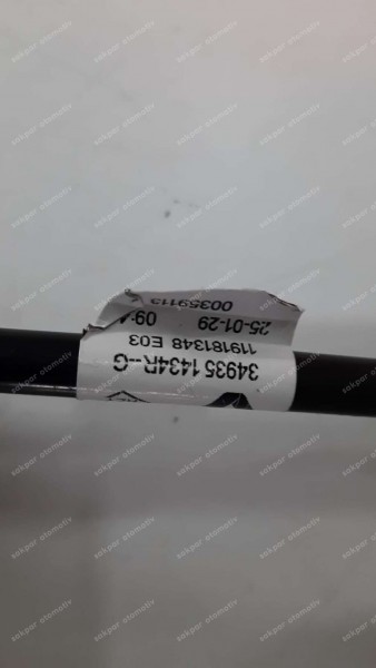 Renault Megane 4 Vites Halatı (Otomatik) 349351434R SP