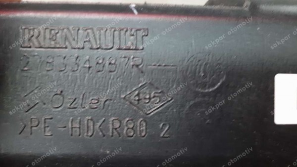 Renault Clio 5 Hava Kanalı 278334887R SP