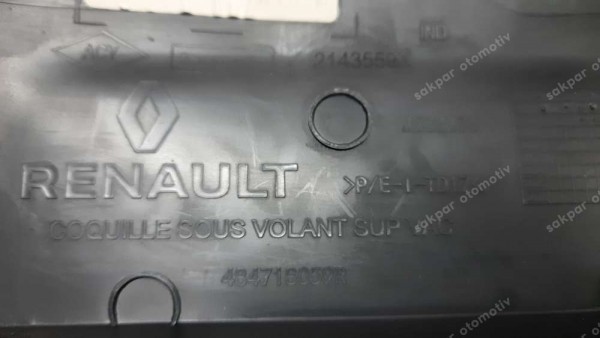 Renault Clio 5 Direksiyon Üst Bakaliti 484718059R SP
