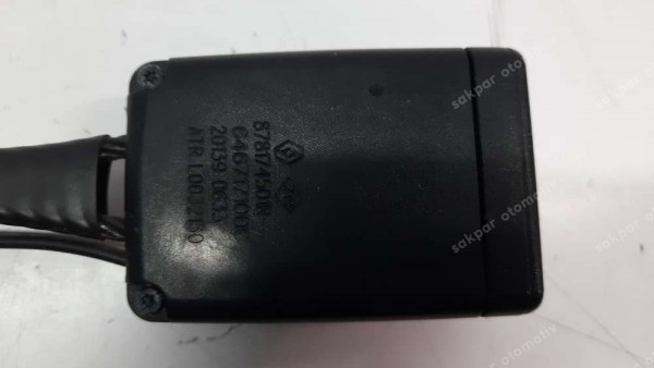 Renault Clio 5 Sol Emniyet Kemer Tokası 878174501R SP