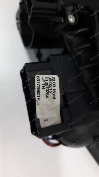 Renault Symbol Dacia Lodgy Sandero Dokker Direksiyon Sargısı Far Sinyal Silecek Kolu 681728631R SP (AE123)