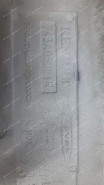 Renault Symbol Sağ Ön Taban Sessizleştirici Köpük 743A05051R HP SP(AC-110)