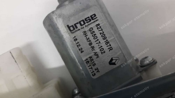 Renault Megane 4 Sağ Arka Cam Krikosu 827209167R SP