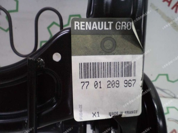 Renault Kangoo Sol Ön Koltuk Sırt İskeleti Orjinal 7701209967 YP (GI-110)