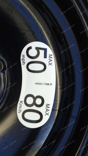 Renault Clio 5 Stepne Jant (kalın) 403531798R YP SP (IH-110)