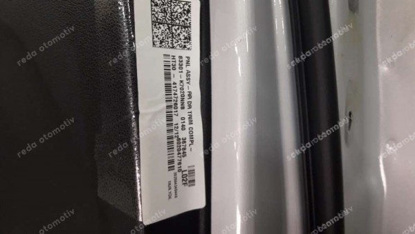 Hyundai İ10 Sol Arka Kapı 77003-K7000 SP YP (BB110)