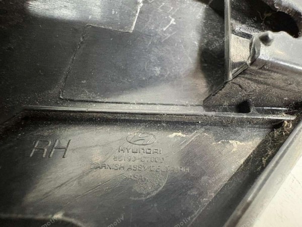 Hyundai İ20 Sağ Dış Ayna Köşe Bakaliti Orj. 86190-C7000 CP HP (CC126)