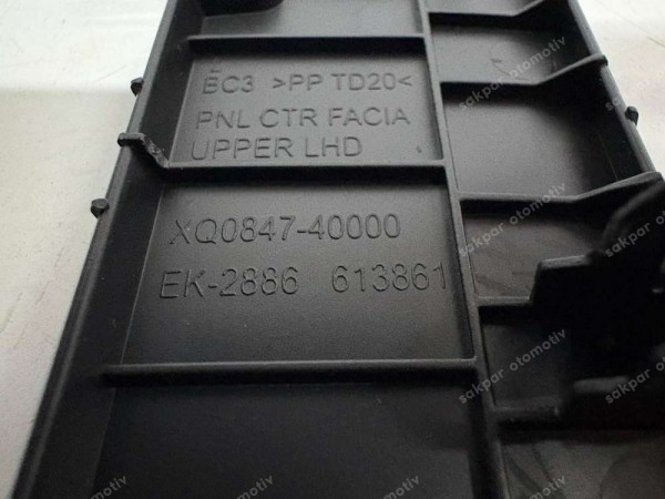 Hyundai Bayon İ20 Konsol Navigasyon Trim Kapağı XQ0847-40000 SP (DA1111)
