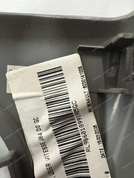 Renault Scenic 2 Vites Konsolu Orj. 8200141005 CP HP (DA115)