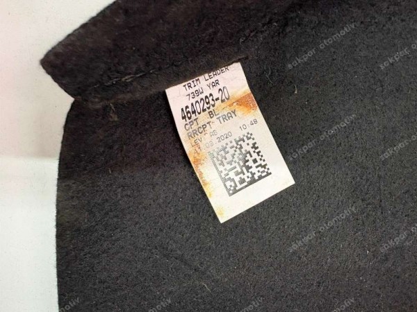 Toyota Yaris İzolatör Keçe Orj. 4640293-20 (IA110)