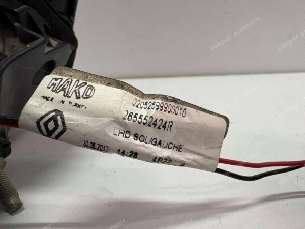 Renault Clio 4 Sol İç Stop Lambası Orj. 265552424R CP (AC121)