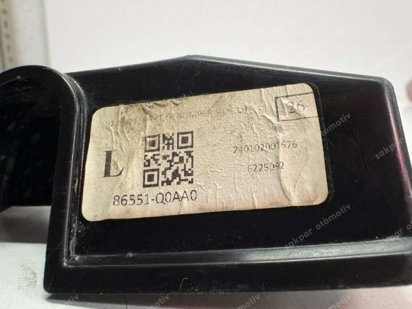 Hyundai Bayon Ön Tampon Sol Bağlantı Braketi Orj. 86551-Q0AA0 SP (AD128)