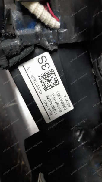 Renault Megane 4 Talisman Kadjar Deri Direksiyon Simidi 484001180R CP (ED110)