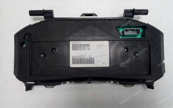 RENAULT CLİO 3 GÖSTERGE TABLOSU PANELİ KİLOMETRE SAATİ KOMPLE 8200792847 YP (GC130)