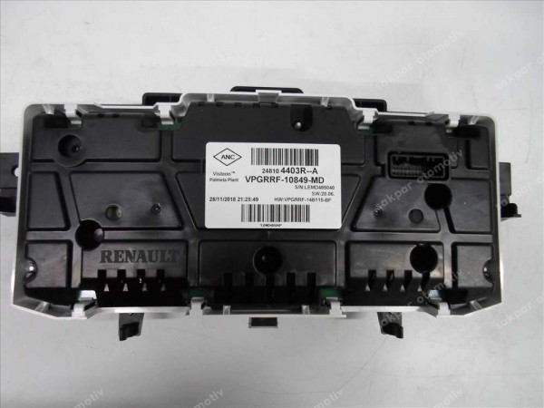 Renault Captur Gösterge Saati Paneli 248104403R YP (GC130)