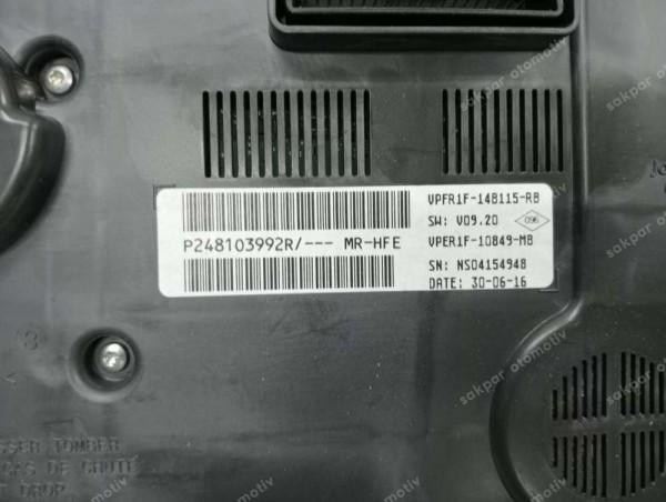 Renault Kadjar Hayalet Ekran Gösterge Paneli 248103992R YP (GC130)