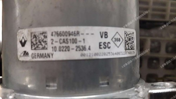 Dacia Lodgy Dokker ABS Beyni 476600946R YP (HI120)