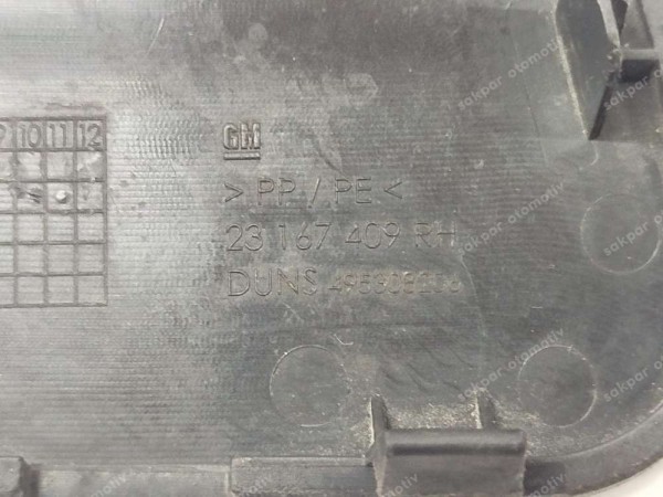 Opel İnsignia Bagaj  İçi Stop Lamba Kapağı 23167409 CP (AD128)