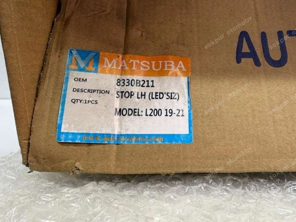 Mitsubishi L200 Sol Stop Ledsiz 8330B211 YS YP (aa130)