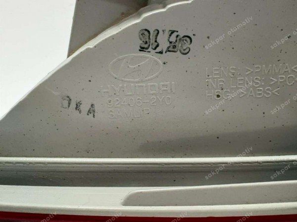 Hyundai IX35 Sağ Arka İç Stop Lambası Orj. 92406-2Y0 CP (BA123)