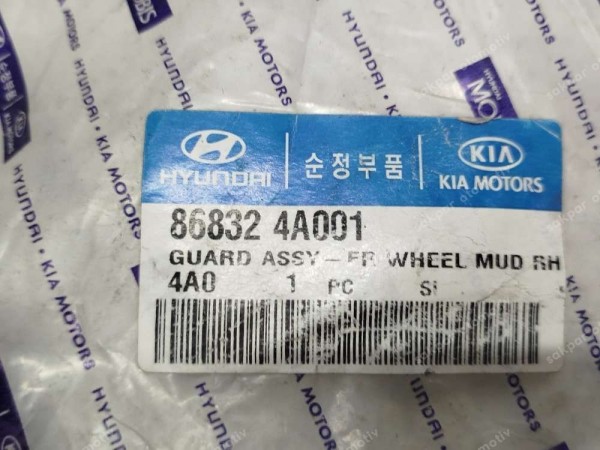 Hyundai Starex 02-07 Sol Arka Paçalık 86832-4A001 YP (ID113)