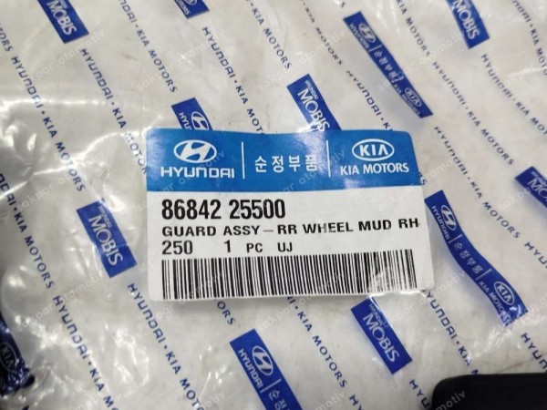 Hyundai Accent Sağ Arka Paçalık 86842-25500 YP (ID115)