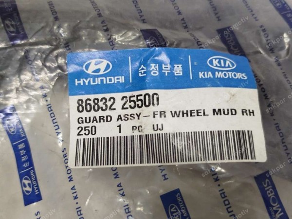 Hyundai Accent Sağ Ön Paçalık 86832-25500 YP (ID115)