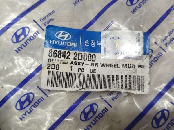 Hyundai Elantra Sağ Arka Paçalık 86842-2D000 YP (ID115)