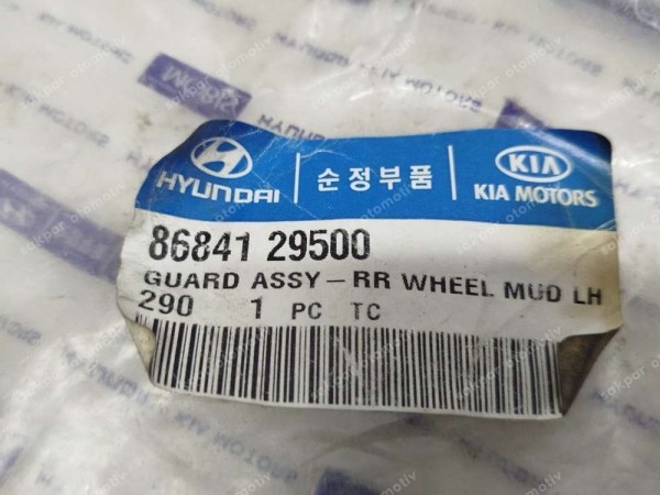 Hyundai Elantra Sol Arka Paçalık 86841-29500 YP (hc111)