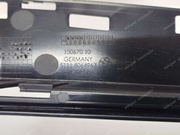 Bmw 5 Serisi G30 Ön Tampon Sol Sis Izgarası Çerçevesi 51118064963 ORJ. AMBZ. YP (AC122)
