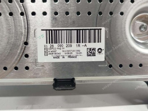Renault Megane 4 Faz 2 Navigasyon Multimedya Tesla Ekran Orj 280902091R SP (GI120)
