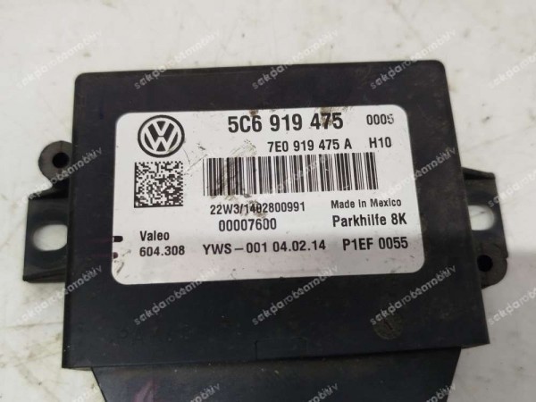 Volkswagen Jetta Park Sensör beyni 5C6919475 SP (DE115)