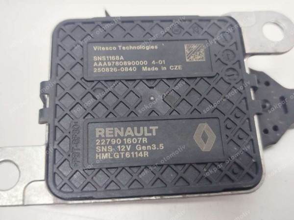 Renault Megane 4 Clio 5 Captur Nox Sensörü Azot Kaptörü 227901607R SP (DC139)
