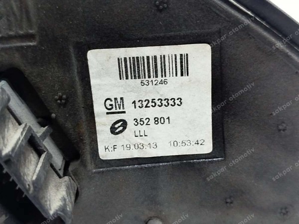 Opel Vectra C Sol Dış Dikiz Aynası 13253333 CP (FD120)