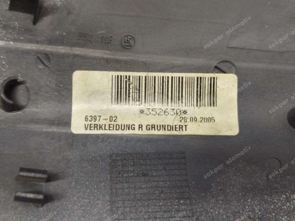 Opel Vectra C Sağ Ayna Kapağı ORJ. CP (BA122)