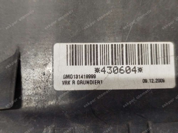 Opel Astra H Sol Ayna Kapağı 13141999 ORJ. CP (BA122)
