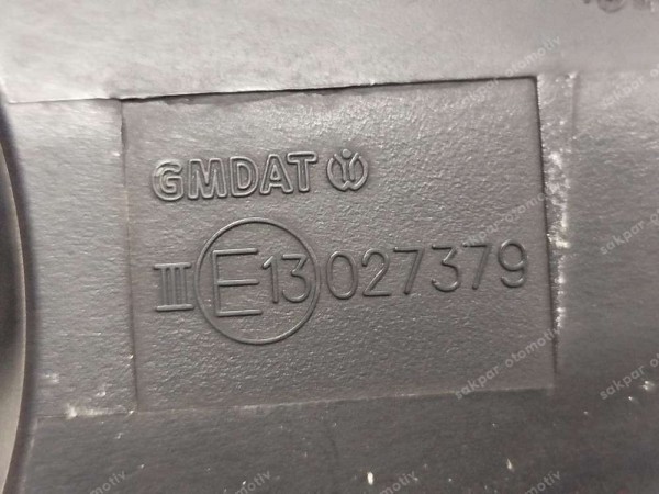 Chevrolet Cruze Sağ Ayna Gövde Bakaliti Plastiği E13027379 CP (BA122)