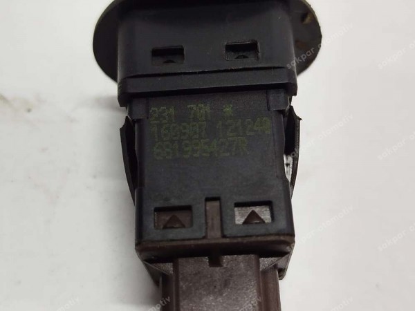 Renault Symbol Megane Kangoo Airbag Açma Kapama Düğmesi 681995427R SP (AF133)