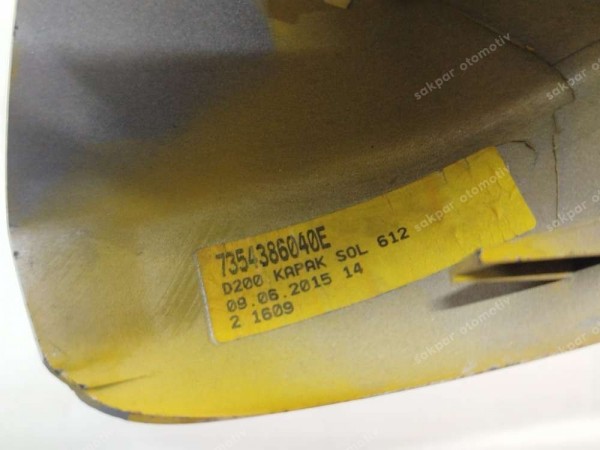 Fiat Punto Linea Sol Ayna Kapağı 735351450 ORJ. CP (BA122)