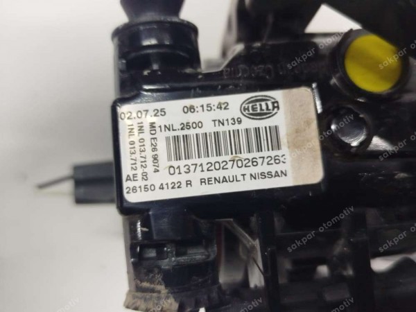 Renault Megane 4 Talisman Clio 5 Sağ Sis Farı 261504122R SP (BB126)