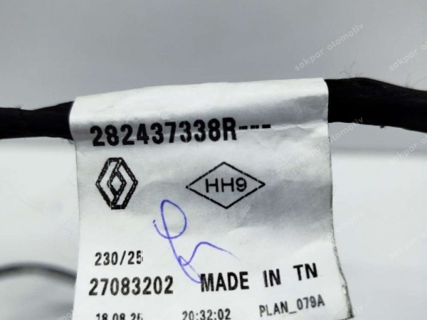 Renault Megane 4 Radyo Anten Kablo Tesisatı 282437338R SP (ZB115)