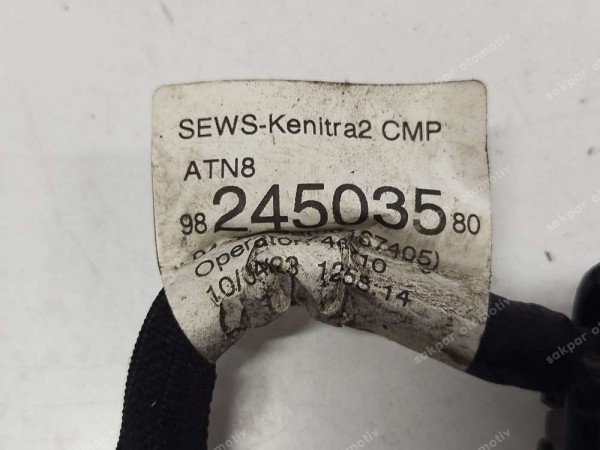 Opel Corsa F Mokka B 1.2 Otomatik Şanzuman Beyni İlave Kablo Demeti 9824503580 SP (DE122)