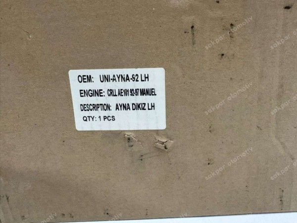 Toyota Corolla 92-97 Sol Dikiz Aynası Manuel YS HP (EB120)