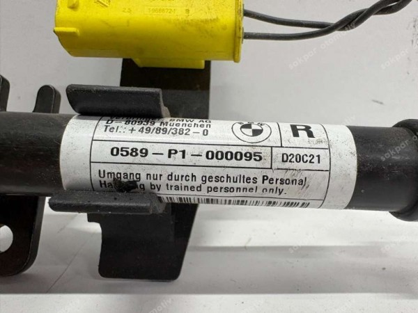BMW 5 Serisi F10 G30 Kaput Menteşe Airbag Orj. 0589-P1-000095 CP (DE117)